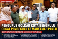 Pengurus Golkar Kota Bengkulu Gugat Pembekuan ke Mahkamah Partai, Sebut Keputusan DPD Provinsi Arogan