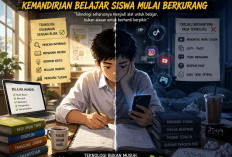 DIBALIK CANGGIHNYA TEKNOLOGI, KEMANDIRIAN BELAJAR SISWA MULAI BERKURANG