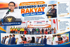 HUT LEKAD Ke-4 Salurkan Bansos, Sekitar 300 Warga Terdata Membutuhkan Bantuan