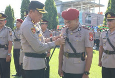Delapan  Perwira Polres Bengkulu Selatan  Mengemban Tugas Baru