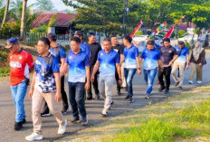 Rutan Kelas II B Manna Laksanakan Kegiatan Jalan Santai