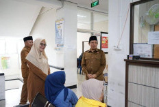 Hadiri Acara, Walikota Bengkulu Sempatkan Tanya  Kabar Pasien RSUD Harapan dan Doa