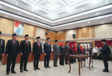 Wakil Gubernur  Bengkulu Lantik 14 Pejabat Baru: Langsung Kerja dan Hindari Ego Sektoral