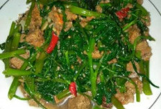 Bosan tumis kangkung itu itu aja?, Ini dia resep tumis kangung oncom yang bikin ngiler, Auto nambah nasi!