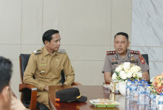 Perkuat Sinergitas, Kapolres Kaur Silaturahmi ke Bupati Kaur, Siap Berantas Narkoba di Kaur