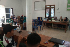 Pemdes Kota Bumi Sosialisasikan  Sanitasi Berbasis Masyarakat