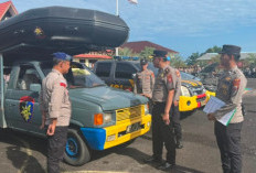 Kapolres Kaur Cek Kesiapan Kendaraan Dinas, Pastikan Armada Selalu Siap Layani Masyarakat