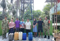 Kodim 0408 Bengkulu Selatan  Membuat Sumur Bor, Ini Yang Dirasakan Masyarakat Pasar Pino