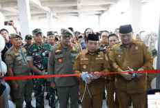 Walikota dan Wakil Walikota  Resmikan  Kantor Satpol PP Kota Bengkulu