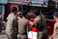 Masih Ada Membandel, Satpol PP Kota Bengkulu Tertibkan Kembali Pedagang Pasar Panorama 