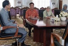 Bupati Menyambut Audiensi Kepala BPD Kaur Dalam Rangka Sensus Ekonomi Tahun 2026.