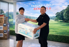 Nuansa Keakraban Farewell Golf Bengkulu, Syamsu Ihwan Serahkan Hadiah Lucky Draw di Lapangan Merah Putih