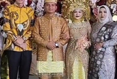 Bukti Peduli, Bupati Kaur Gusril Pausi Hadiri Pesta Pernikahan Warga di Desa Selika dan Talang Tais