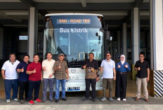 Jelang Mudik Lebaran, Wagub Mian Pantau Trasnformasi Bus Listrik
