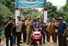 Jembatan Garuda Tahap VII di Air Manula Diresmikan, Bupati Kaur Ajak Warga Jaga Hasil Pembangunan Bersama