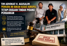 Tim Advokat H. Agusalim Tegaskan Perkara Bukan Kasus Korupsi, Tapi Dugaan Pidana Perbankan