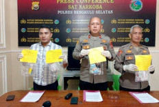 Operasi Antik Nala 2026, Satresnarkoba Polres Bengkulu Selatan  Amankan Empat Pelaku