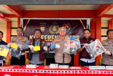 Polres Kaur Ungkap 5 Kasus Kriminal dan Amankan 2 Pengedar Sabu, Knalpot Brong Turut Ditertibkan