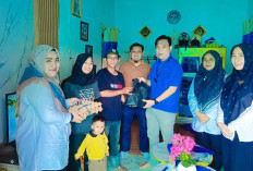 Komitmen Nyata Turunkan Angka Stunting, UBP Bengkulu Salurkan Bantuan Gizi di Ujan Mas