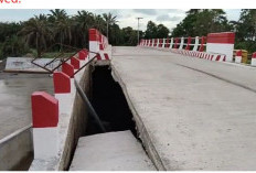 Jembatan Matan Seluma Ambruk, Akses Warga Terputus Dua Bulan Usai Diresmikan