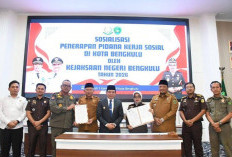 Kota Bengkulu dan Kejari Inisiasi Pidana Kerja Sosial bagi Pelanggar Ringan