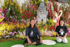  Kalah Tipis dari Thailand, Indonesia Runner Up Pameran Anggrek Internasional 