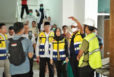 Wagub Mian Tinjau Rehab RSUD M. Yunus, Pastikan Progres dan Kualitas Terjaga