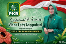 Vinna Ledy Anggraheni Resmi Pimpin DPC PKB Kota Bengkulu Periode 2026–2031