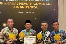 Kategori Pratama, Kota Bengkulu Raih Penghargaan Universal Health Coverage Award 2026 