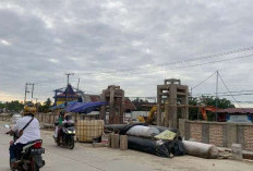 Warga Berharap  Proyek Pengendali Banjir dan Jalan di Tanjung Agung Dipercepat