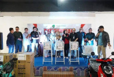 Berlangsung Meriah, Pengundian Pembayaran PBB Via Aplikasi PADEK dan Makan  Lemak di Bencoolen Mall 