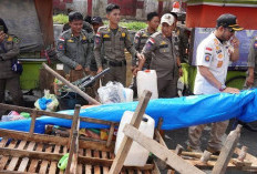  Lapak Tuak dan Obat Terlarang di Kawasan Barata Dibongkar Pemkot Bengkulu