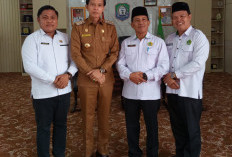Kepala Kemenag Kaur Kunjungan Perdana Ke Bupati, Siap dukung program pembangunan