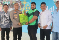  Halal Bihalal, Momen Hangat Kapolda Bengkulu Bersama Ratusan Ojol dan Buruh