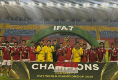 Timnas FA7 Indonesia Persembahkan Medali Perak Dunia