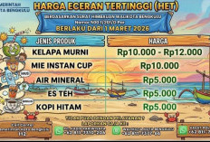 Pemkot Bengkulu Resmi Tetapkan HET Kuliner Wisata