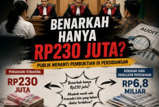 Benarkah Hanya Rp230 Juta? Publik Menanti Keputusan Majelis Hakim di Persidangan