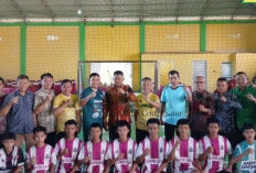 Wakil Bupati Kaur Resmikan Pemakaian Lapangan Futsal