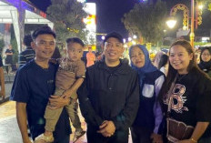 Walikota Bengkulu Sapa Warga dan Wisatawan di Pusat Keramaian Belungguk Point