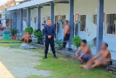 Untuk Keamanan Blok Hunian, Rutan Kelas II B Manna Lakukan Ini