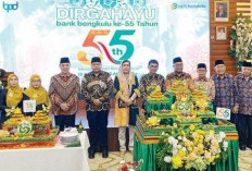 Hari Ulang Tahun ke -55 , Bank Bengkulu Tumbuh Positif 