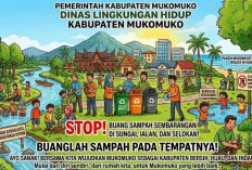 Kepala Dinas Lingkungan Hidup Mukomuko Ajak Masyarakat Stop Buang Sampah Sembarangan 