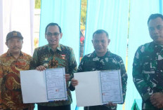 Sukses, Bupati Teddy Rahman Tutup  TMMD ke-128 di Desa Lubuk Lagan
