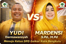 Yudi Darmawansyah vs Mardensi Menguat, Bursa Ketua DPD Golkar Kota Bengkulu Kian Dinamis