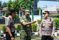 Perkuat Sinergitas TNI-Polri, Kapolres Kaur Silaturahmi ke Makodim 0408 Bengkulu Selatan-Kaur