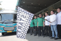 Ketua DPD RI Melepas Program Mudik Gratis bersama Kamsri 