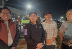 Tidak Hanya Siang, Malam Hari   Walikota Bengkulu Tinjau Pasar Panorama