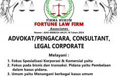  Fortune Law Firm Resmi Beroperasi dengan Fokus Korporasi dan Pidana